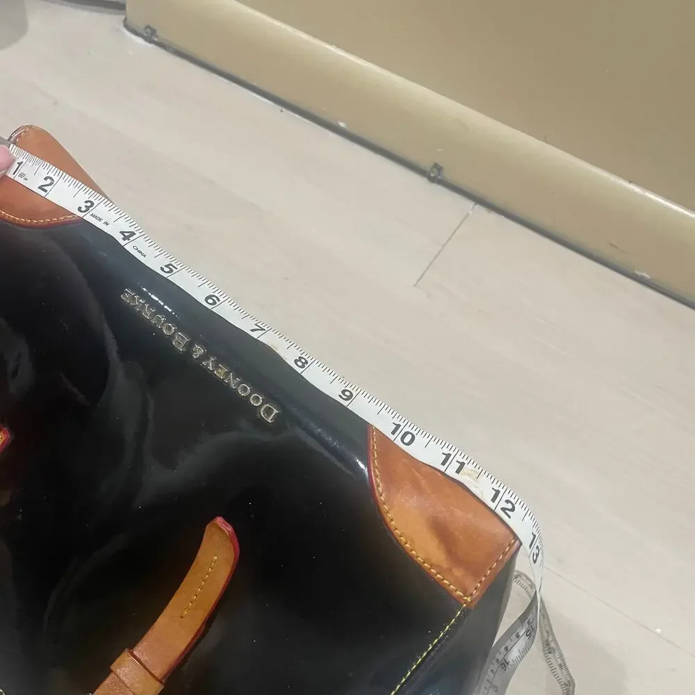 Dooney & Bourke patent leather satchel